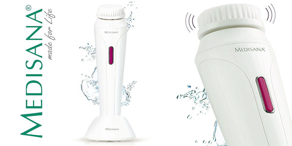 Cepillo limpiador facial Medisana FB 885 recargable con 4 accesorios y 4 velocidades barato en Amazon