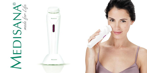 Cepillo limpiador facial Medisana FB 885 recargable con 4 accesorios y 4 velocidades chollazo en Amazon