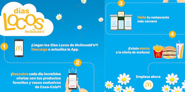 McDonald's Big Mac ofertas Días locos abril 2019