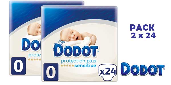 pa�ales dodot sensitive talla 0