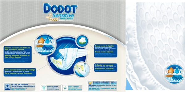 pa�ales dodot sensitive talla 0