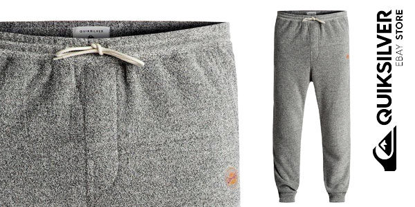 Pantalones de chándal Quiksilver After Surf Super-Soft Joggers para hombre chollo en eBay