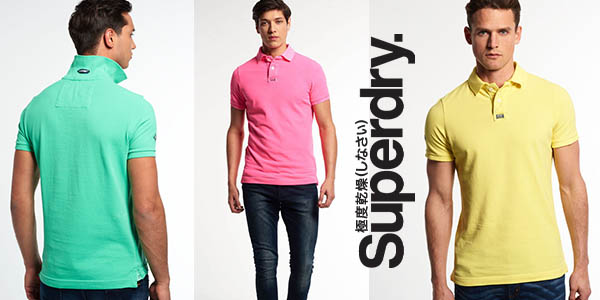 polo Superdry New Vintage Destroyed para hombre barato