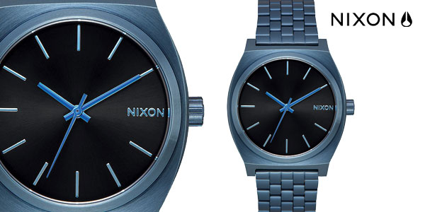 Reloj Nixon Time Teller All Blue/ Black Sunray 37 mm para hombre barato en Amazon