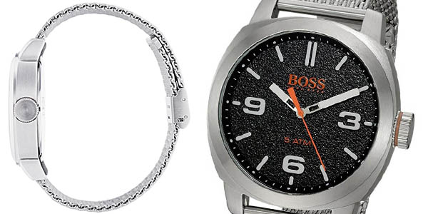 reloj Hugo Boss plateado con genial relación calidad-precio