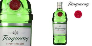 Botella Ginebra Tanqueray London Dry Gin de 1L barata en Amazon