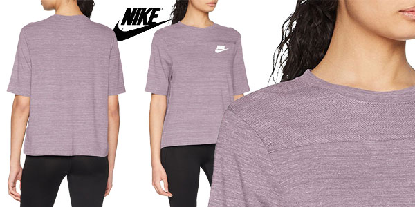 Camiseta Nike Women's Sportswear Advance 15 Top de manga corta para mujer barata en Amazon