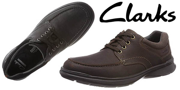 ▷ Chollazo Zapatos Clarks Cotrell Edge para hombre por sólo 34,16