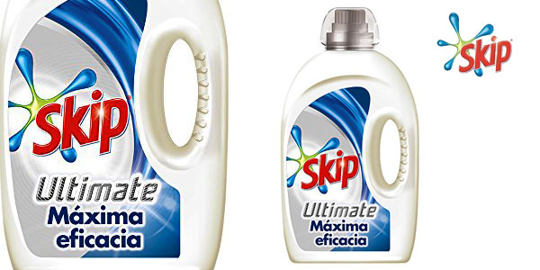 Detergente líquido Skip Ultimate Máxima Eficacia chollo en Amazon