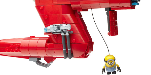 Juego de construcción Mega Blocks Minions Jet del Súper Malvado Mattel CNF60-9964 chollazo en Amazon