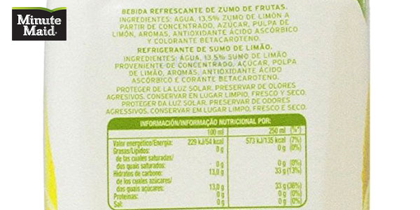 Pack de 6 botellas Minute Maid Limon&Nada chollazo en Amazon 