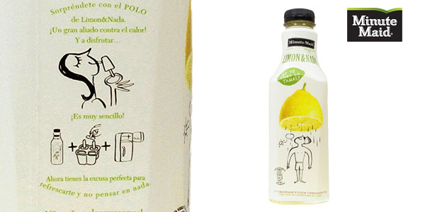 Pack de 6 botellas Minute Maid Limon&Nada chollo en Amazon 
