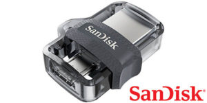 Pendrive SanDisk Ultra Dual m3.0 de 64 GB