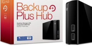 Disco duro externo Seagate Backup Plus Hub de 8TB