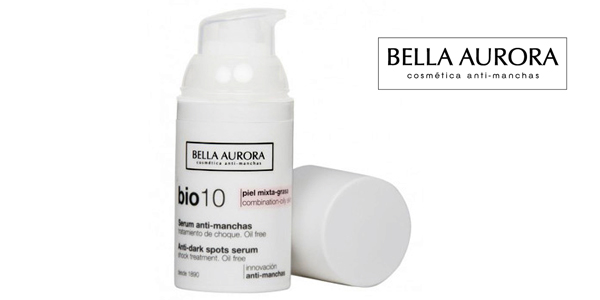 Serum de tratamiento de choque antimanchas Bella Aurora BIO 10 para piel mixta-grasa chollazo en Amazon