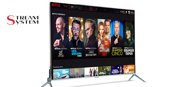 Smart TV "low cost" Stream System Bm4392 de 43" con Apps de Youtube, Netflix, HBO barata en eBay