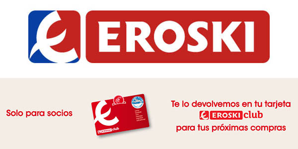 supermercados Eroski devolución del IVA en electrodomésticos, móviles y textil para el hogar
