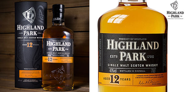 Whisky Highland Park de 12 años barato