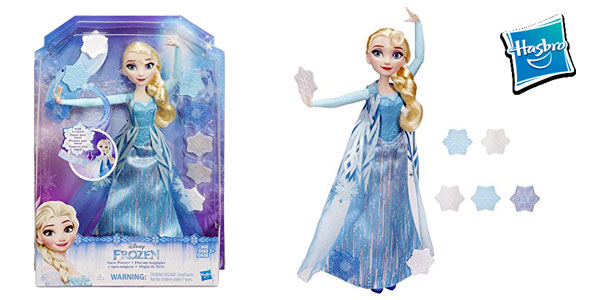 Disney Frozen - Muñeca Elsa copos mágicos de Hasbro barata en Amazon