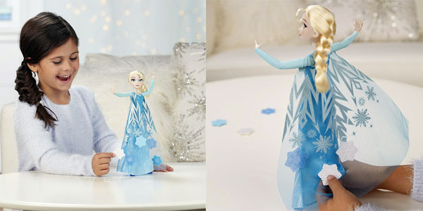 Disney Frozen - Muñeca Elsa copos mágicos de Hasbro chollo en Amazon