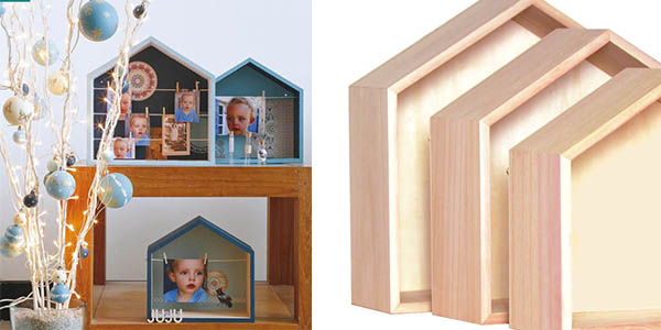 estantes de madera para pintar con forma decorativa ideal para habitaciones infantiles oferta