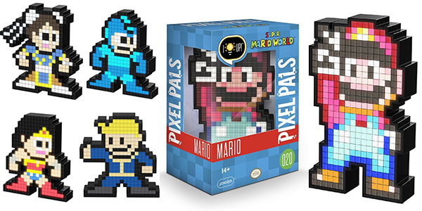 Figuras Pixel Pals de personajes de videojuegos baratas