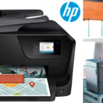 Impresora multifunción HP OfficeJet Pro 8715 de inyección de tinta térmica con Wi-Fi barata