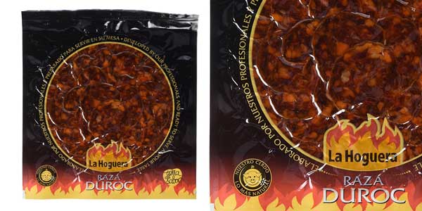 Pack de 10 paquetes de Chorizo Loncheado La Hoguera Duroc (120 gr/ud.) chollazo en Amazon