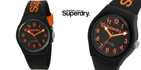 Reloj analógico Superdry SYG164B para hombre barato en Amazon