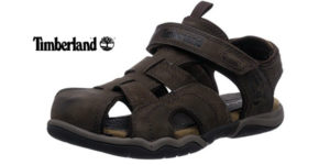 Sandalias de cuero Timberland Oak Bluffs Leather Fisherman para niños baratas en Amazon