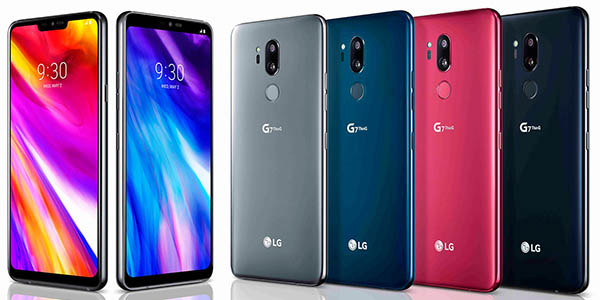 LG G7 ThinQ en varios colores