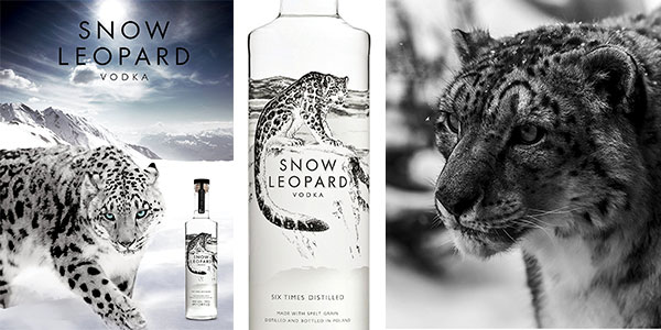 Vodka de espelta Snow Leopard de 700 ml en oferta