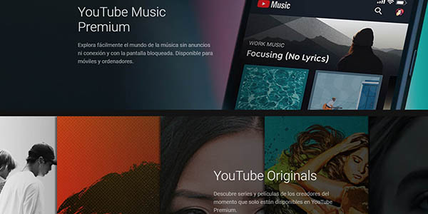 YouTube Music Premium suscripción gratis 3 primeros meses