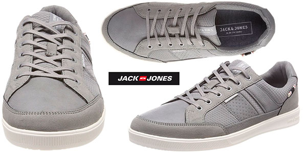 Zapatillas de estilo casual Jack & Jones Jfwrayne Mix de color gris para hombre en oferta
