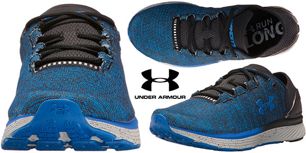 Zapatillas de running Under Armour UA Charged Bandit 3 de color azul para hombre en oferta
