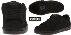 Zapatillas Etnies Kingpin unisex de color negro en oferta