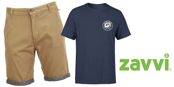 Zavvi ofertas verano con pantalón corto y camisetas baratas
