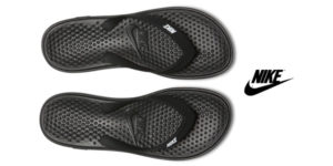 Chanclas Nike Solay clásicas en color negro para hombre baratas en Asos