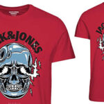 Jack Jones Jorcrown Skull camiseta básica chollo