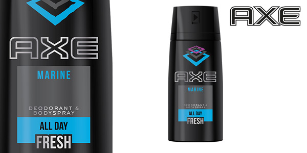 Pack de 3 Botes AXE Marine x 150ml Desodorante Bodyspray para hombre chollo en Amazon