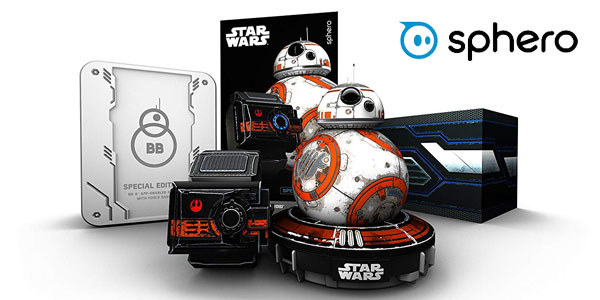 Pack Coleccionista Star Wars Sphero BB-8 con pulsera Force Band (Edición especial) barato en Amazon