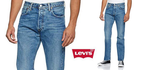  Pantalones vaqueros Levi's 501 Original Straight Fit baratos en Amazon