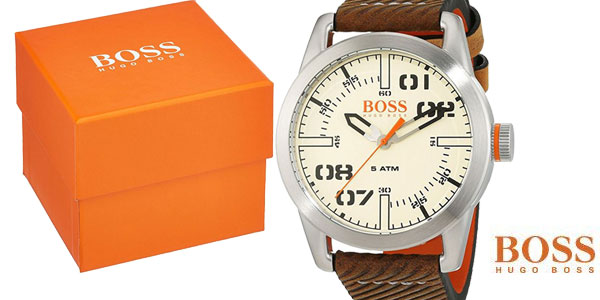  Reloj analógico Hugo Boss Orange 1513418 Oslo para hombre barato en Amazon