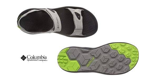 Sandalias deportivas Columbia Techsun en color gris para hombre chollo en Amazon 