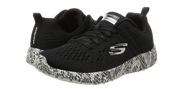 Zapatillas Skechers Burst Be Brave en color negro al mejor precio