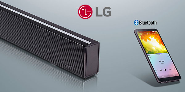 Barra de sonido LG SJ1 de 40 watios con Bluetooth 4.0 y Dolby barata