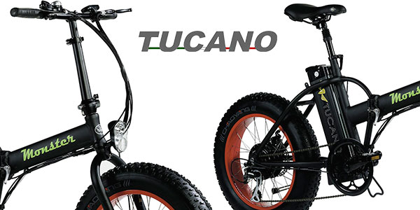 Chollo Bicicleta eléctrica Tucano Monster 20 plegable con cambio Shimano