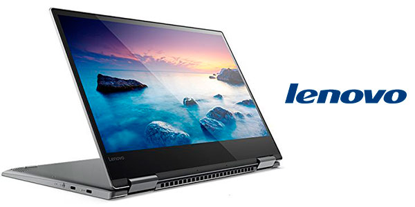 Chollo Portátil convertible Lenovo Yoga 720-13IKB de 13,3" (Intel Core i5-7200U(H) + 8 GB RAM + 256 GB SSD) 