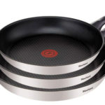 Set de 3 sartenes Tefal Daily Cook de acero inoxidable de 20, 24 y 26 cm baratas en Amazon