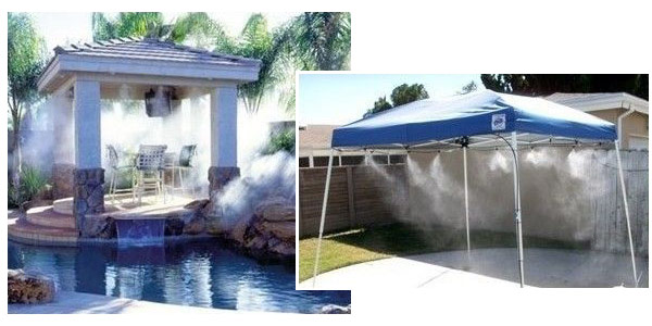 Kit difusor de agua para terraza y jardines chollo en eBay